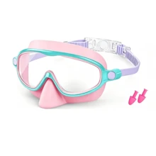 1/2 Packs Kids Swimming Goggles With Nose Clip, Suitable For Children Aged 3 To 14, Wide Field Of View, Anti-Fog, UV Protection, First Day Of School - Multicolor - View 11
