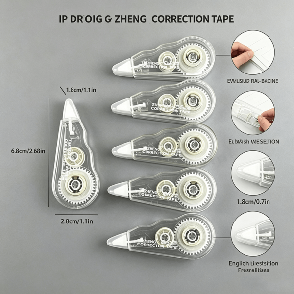 [3pcs]High-Value INS Style Correction Tape Set | Large Capacity Smooth & Quiet Correction Tape | Essential Stationery For Students, Office And Journaling - Perfect As Small Gifts For Back To School, Birthday, Holiday