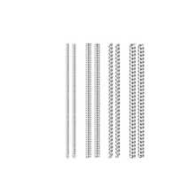 KLONKEE 4/8/12 buah Alat Pengatur Ukuran Cincin untuk Cincin Longgar, Mandrel Pengukur Perhiasan untuk Membuat Perhiasan, Pelindung, Pengatur Jarak, Pengukur, Pengencang Spiral Silikon. - Clear - View 8