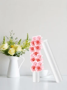 Barra de espuma floral de 200 cm, se puede cortar libremente, adecuada para arco de boda y decoración de fiesta, se puede usar como espuma floral, flotador de piscina, base de barra de espuma floral hecha a mano, espuma floral DIY, amplia gama de usos, esponja cilíndrica, adecuada para el Día de San Valentín, decoración de Año Nuevo, suministros para eventos festivos y decoración del hogar. - Multicolor - Ver 6