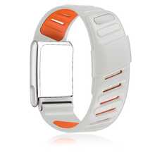 Silikon Smartwatch-Armband kompatibel mit 5.0 MG Herzfrequenzmesser, weiches verstellbares Ersatzarmband-Zubehör, Unisex Sportarmband, kompatibel mit 5.0 MG Uhrarmband, Schnellverschluss-Armband - 25 mm - Übersicht 8