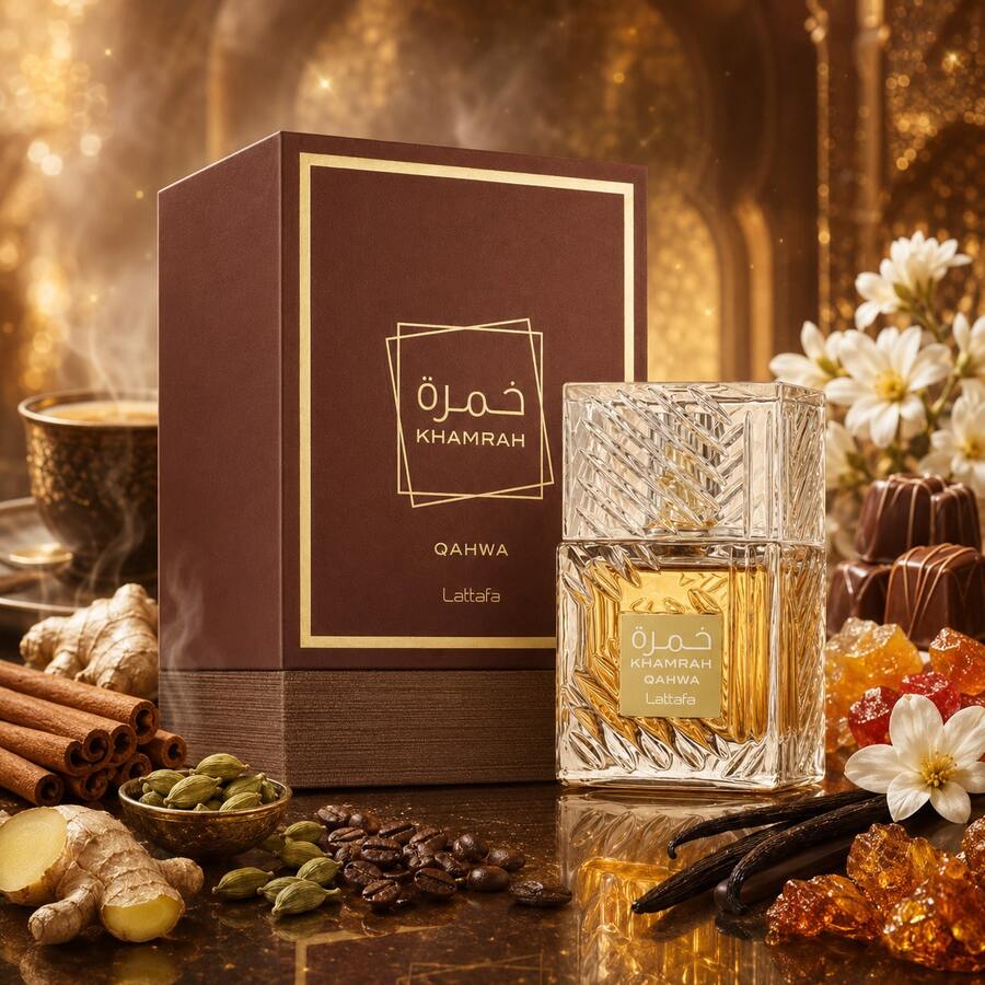 Lattafa خمرة قهوة 100 مل عطر مركز للجنسين - 00 - مشاهدة 1