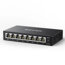 Conmutador divisor Gigabit de 8 puertos, montaje en pared y escritorio, plug-and-play, carcasa de metal duradera - Tipo de Enchufe A USA (110-127V) - Ver 2