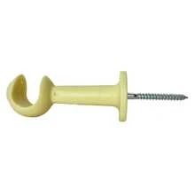 Kit With 6 Simple Curtain Rod Supports Pair With 19mm End - STRAW - View 9