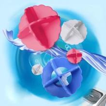 DHboying Plastic Laundry Ball, Removes Stains And Prevents Tangling In Washing Machine, Specially Designed For Washing Bras And Underwear - Plastic Laundry Balls - View 7