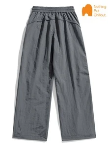NBCT Women's Outdoor Cargo Pants With Elastic Drawstring, Loose Fit, Versatile For Hiking, Camping, Commuting And Casual Wear - Dark Grey - View 3