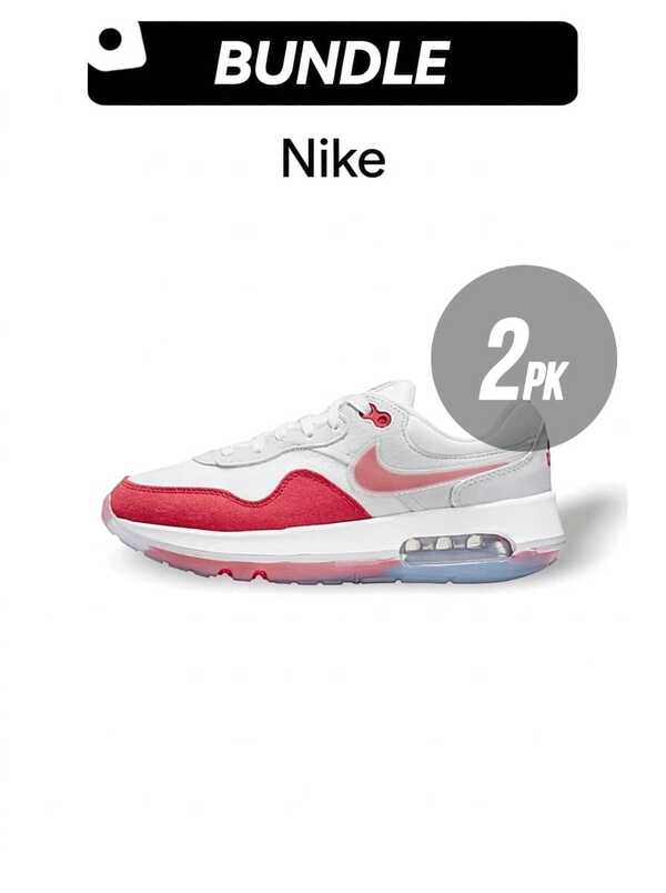 Nike [3 Pcs]Men Sneakers&Backpacks Air Max Running Cushioned Waffle Sole Smooth Leather Overlays Tpu Plates Durable Gym Daily Black CZ5594-001&DD0562-010