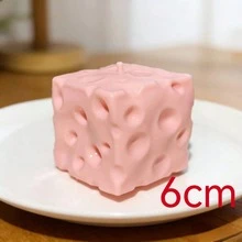 1pc Giant Cheese Burger Cheese Squishy, Coconut Oil Handmade Ball, Malleable, Slow Rebound Squishy, Suitable For Girls. Teen Stress Relief Toy, Gift, Squishy, - Easter Gift - Birthday Gift - Christmas Gift - Holiday Gift - Multicolor - View 14