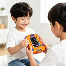 Mini Racing Game Toy Set No Batteries Required, Interactive Family Board Game, Improve Kids Hand-Eye Coordination, Perfect Birthday Gift Party Favors For Boys Girls Kids - Multicolor - View 2