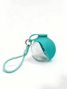 1pc Spherical Portable Water Bottle (With Foldable Drinking Cup), Pet Water Bottle With Shock-Proof Hanging Rope, Leak-Proof Seal, Suitable For Outdoor, Home And Travel, Essential For Dogs In Summer - 285ml - View 13