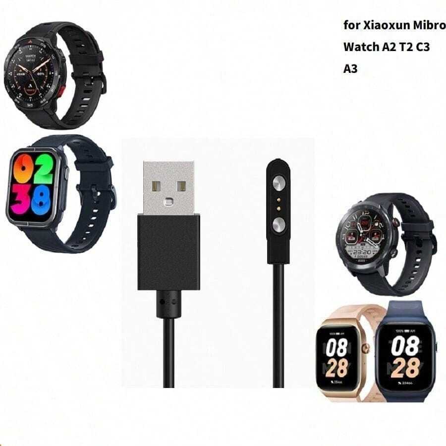 Suitable For Xiaoxun Mibro Watch A2 T2 C3 A3 Magnetic Charging Cable, Smartwatch GS Pro Charging - View 1