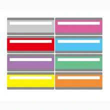 2/4pcs Colorful Reading Guide Labels, Reading Line Tracker, Enhance Comprehension, Suitable For Books, Articles, Study Guides, Transparent Design, Durable Bookmark Accessories, Office And Study Supplies - A - View 6