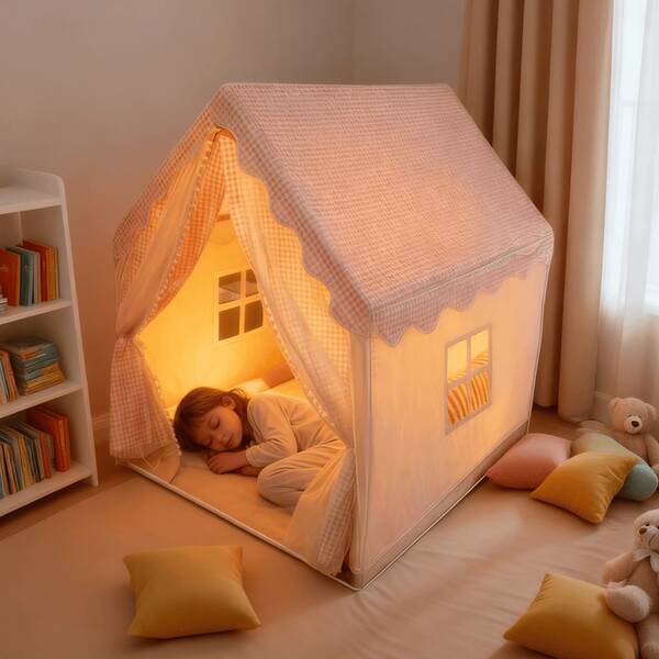 Children's Castle Toy House, Exquisite Toy Castle, Children's Secret Base/Sleeping Tent, Outdoor Beach/Lawn Toy Tent, Portable Toy Play House, Holiday Gift For Boys And Girls, Birthday Gift, Princess Dream