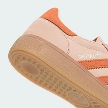Adidas Women's • Originals HANDBALL SPEZIAL SHOES Blush Pink / Dusky Orange / Off White IH1505 - 腮紅粉 - 查看 9