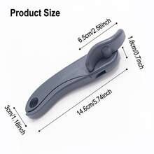 1pc New Manual Can Opener, Convenient And Practical All-In-One Can Opener Knife, Designed Specifically For Tin Cans. Effortless Operation, Anti-Slip Design, Fits Various Sizes Of Tin Cans, Essential Kitchen Tool For Home. Easy To Clean And Store. - View 10