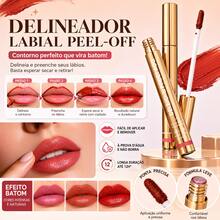 B.TWO.B Vegan Peel-Off Lip Liner, Intense Color With 12-Hour Wear, Waterproof And Smudge-Proof, Gentle, Non-Irritation Formula, Ideal For Defining Lip Contours For Any Occasion - B04 Rosa Pitaya Suave - 查看 7