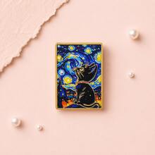 Lapel Enamel Pins And Brooches Badge Pins For Backpacks Bags Backpack Cool Decoration Friend For Gifts - Multicolor - View 9