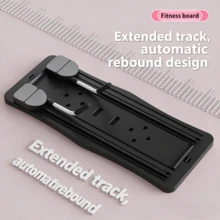 Pilates Board - Pilates Reformer Set, Multi-Purpose Foldable Pilates Reformer Board For Home, 4 In 1 Pilates Sliding Board(Black) - Black - View 8