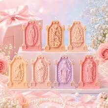 Zhonghui Mold 3D Religious Shrine Silicone Mold, Virgin Mary Chapel Candle Mold For DIY Scented Candles, Resin, Soap, Plaster, Prayer Gift And Home Decor Crafts - Virgin Mary - View 8