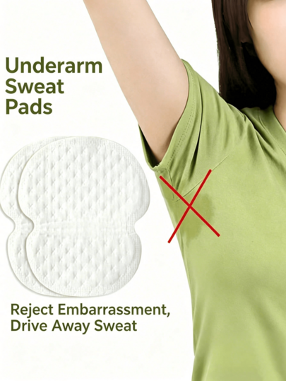 Tampons absorbants pour la transpiration sous les bras, jetables, adhésifs, respirants et super absorbants, unisexes, doux pour la peau et non irritants, sans fuite ni glissement, invisibles et confortables, contrôle des odeurs, sans souci, essentiels pour la vie quotidienne et les voyages, prix abordable.