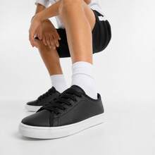 KIT 2 Tenis De Menino Básico | + Economia e Praticidade em um Só Kit Com Estilo | LEVE 2 PARES! - Preto Cs + Preto Cs - Visão 8