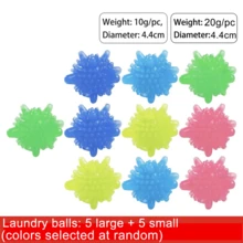 DHboying [Laundry Essential: Powerful Stain Removal]Magic Anti-Tangle Laundry Ball, Korean-Style Household Washing Machine Cleaning Ball, Random Color - Powerful Stain Remover - Machine Washable Cleaning Ball - View 13