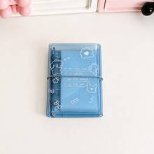 M5 Binder Mini Loose Leaf Notebook, Transparent Cute Cover 5 Ring Pocket Organizer, Refillable Inner Pages, Sticker Storage, Photo Card Collection, Study Notes, School Supplies, Back To School Season - Duose - View 16
