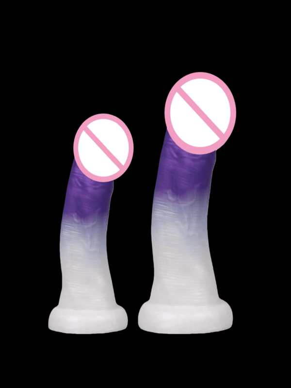 Mushroom Head Realistic Large Glans Dildo Liquid Silicone Fantasy Prostate Massager Soft G-Spot Anal Penis Masturbator With Suction Cup Pleasure Expander Adult Sex Toy For Men Women