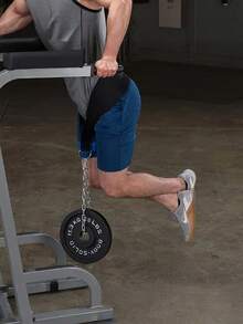 Đai xích hỗ trợ tập dip cho nâng tạ, tối ưu cho hít xà, dip, squat, đai nâng tạ gắn thêm tạ squat, tập CrossFit, đai dip unisex, phụ kiện thiết bị gym - màu đen - Xem 6