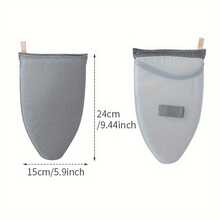 SMEGGEMS Handheld Ironing Board, Portable Heat-Resistant Steam Ironing Glove, Small Cuff Ironing Pad, Suitable For Clothes, Shirts And Collars - View 4