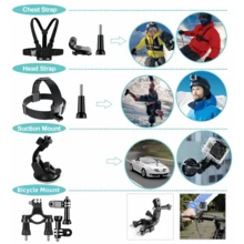 VeFly 運動攝影機配件套件，相容於 Hero 13 12 11 10 X5 X4 Osmo Action 6 5Pro - 查看 2
