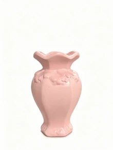 Vintage Style Embossed Vase, Round Rose Pattern, Suitable For Tabletop Decoration, Living Room, Bedroom, Office, Outdoor Wedding Or Table Centerpiece, Also An Excellent Mother's Day Gift - Multicolored... - View 12