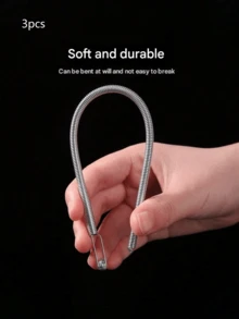 Elastic Cord Threading Tool | 2-In-1 Pants, Hoodie, Dress Elastic Band Threader | Essential Home Tool Set, Includes Belt Threading Tool, No-Sew DIY Helper Tool - A - View 9