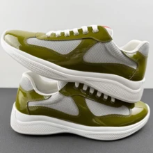 Copa America 2026, Breathable Sneakers, Casual Low-Top Street Style Sneakers For Summer, Suitable For Men And Women, Durable, Sporty Low-Top - Olive Green(橄欖綠) - 查看 3