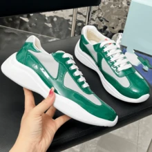 Copa America 2026, Breathable Sneakers, Casual Low-Top Street Style Sneakers For Summer, Suitable For Men And Women, Durable, Sporty Low-Top - Forest Green(森林綠) - 查看 2