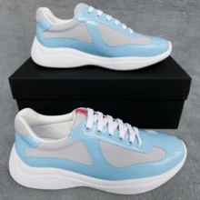 Copa America 2026, Breathable Sneakers, Casual Low-Top Street Style Sneakers For Summer, Suitable For Men And Women, Durable, Sporty Low-Top - Sky Blue (天藍色) - 查看 3