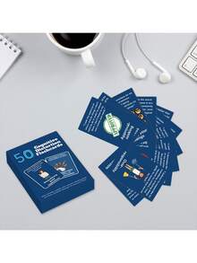 Cognitive Distortion Flashcard Tabletop Game, 50 Psychological Trap Flashcards, Perfect Gift For Valentine's Day And Christmas - Mental Flashcards - View 7