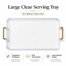 1pc Bathroom Shelf, Single Layer Design, Can Hold Cosmetics, Skincare Products, Perfume, Toothbrush, Suitable For Bathroom, Bedroom, Office - Clear - View 12