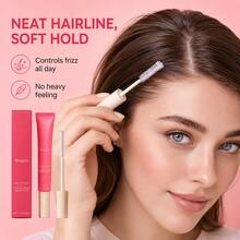 Hoegoa Hair Taming Wand Flyaway Hair Stick Slick Back Styling Cream Frizz Control Edge Tamer Travel Size Cream Haircare 0.6oz - 正裝 - 查看 4