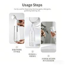 High Pressure Continuous Fine Mist Spray Bottle, Multi-Use Water Sprayer For Hair Salon, Makeup Hydrating & Plant Watering - Multicolor - View 10