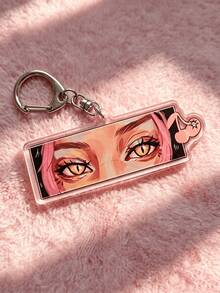 1個卡通 KATSEYE 壓克力鑰匙圈，韓系女團 Manon Sophia Daniela Lara Megan Yoonchae，包包掛飾與粉絲禮物，適合送給男友、女友、家人、老師，派對禮物及 EYEKONS 主題手機裝飾 - 彩色 - 查看 5