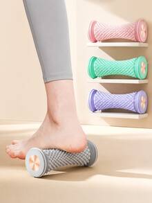 4 Pcs Easy To Roll Foot Fascia Relief Roller - PVC Foot Massager For Muscle Relaxation, Yoga And Arch Support, Ideal For Home Workouts,Father Gift - Random Color - View 1