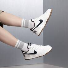 Nike Big Lux 舒適百搭 低筒休閒 板鞋 男款 米色 - 米色 - 查看 3