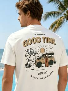 Men T-Shirts - White - View 1