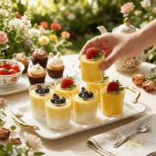 20pcs/50pcs Dessert Cups, 3.3oz 100ml Dessert Cups With Spoons And Lids, Plastic Dessert Bowls, Reusable Plastic Rectangular Dessert Cups, Mini Serving Trays, Cake Molds, Suitable For Desserts, Pudding, Mousse, Picnic, Party - Transparent - View 7