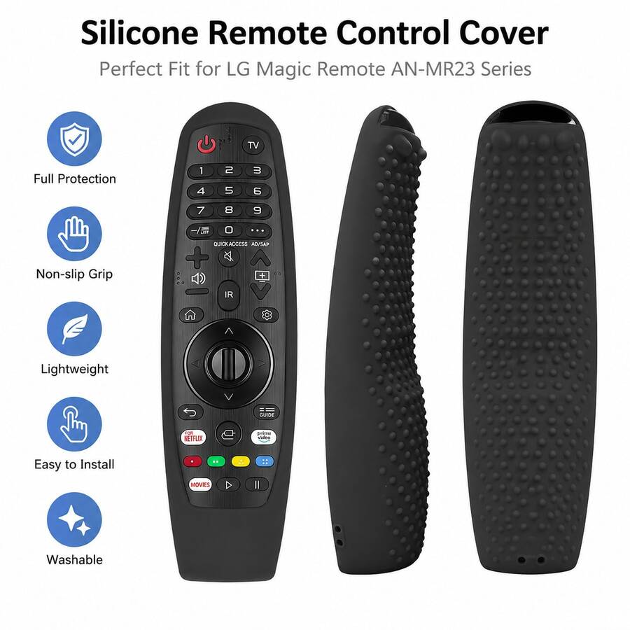 Silicone Remote Control Protective Case For AN-MR600, MR650A, MR18BA, MR19BA, AKB75855501, MR20GA, HR600, HR650A, G3900, G3900A - Dustproof And Shockproof - 20GA-bB - View 1