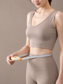 Cute Mini Automatic Retractable Tape Measure, Perfect Choice For Fitness Enthusiasts, Essential Tool For Precise Measurement Of Chest, Arm And Waist Circumference - Multicolor - View 4