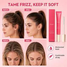 Hoegoa Hair Taming Wand Flyaway Hair Stick Slick Back Styling Cream Frizz Control Edge Tamer Travel Size Cream Haircare 0.6oz - 正裝 - 查看 3