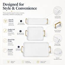 1pc Bathroom Shelf, Single Layer Design, Can Hold Cosmetics, Skincare Products, Perfume, Toothbrush, Suitable For Bathroom, Bedroom, Office - Clear - View 8