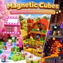 全新磁力積木角色與動物擴充包 + 隨機積木 磁力世界磁力積木玩具套組 STEM 教育 感官玩具 2026 3歲以上 男孩女孩兒童蒙特梭利感官玩具 最佳禮物 - 角色方塊+建築方塊 - 查看 2